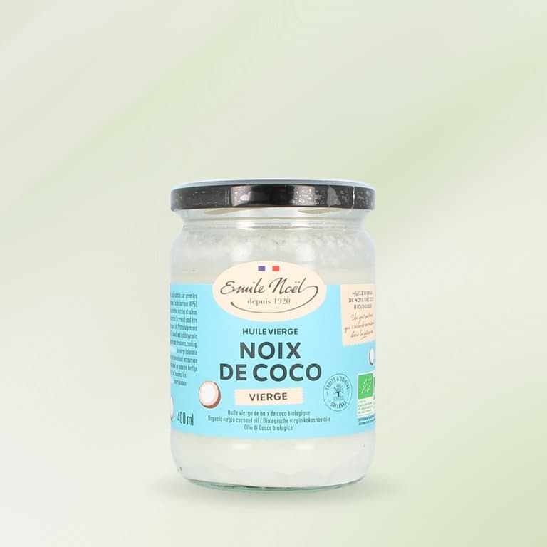 Huile vierge de noix de coco bio, Emile Noël, 400 ml*