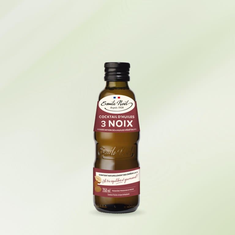 Öl-Cocktail 3 Nüsse Bio, Emile Noël, 250 ml*