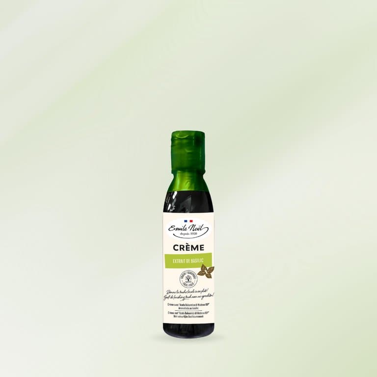 Crème balsamique basilic bio, Emile Noël, 150 ml*