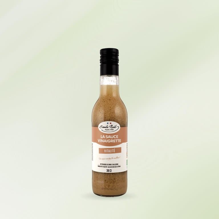 Vinaigrette vitalité au vinaigre de cidre et au citron, Emile Noël, 360 ml*