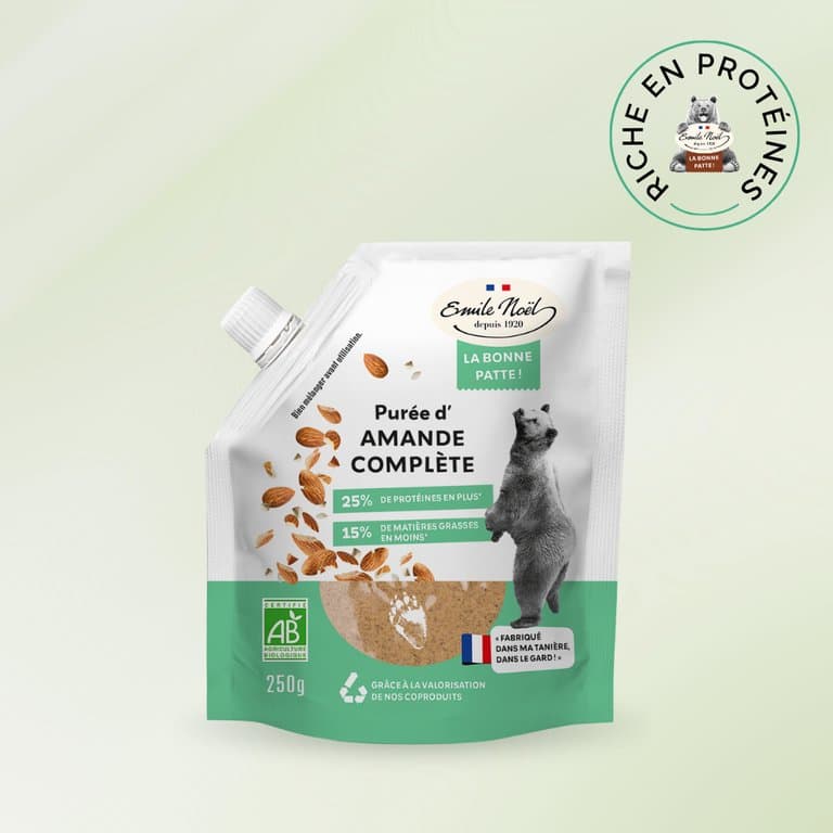 Purée d'amande bio, Emile Noël, 250 g*