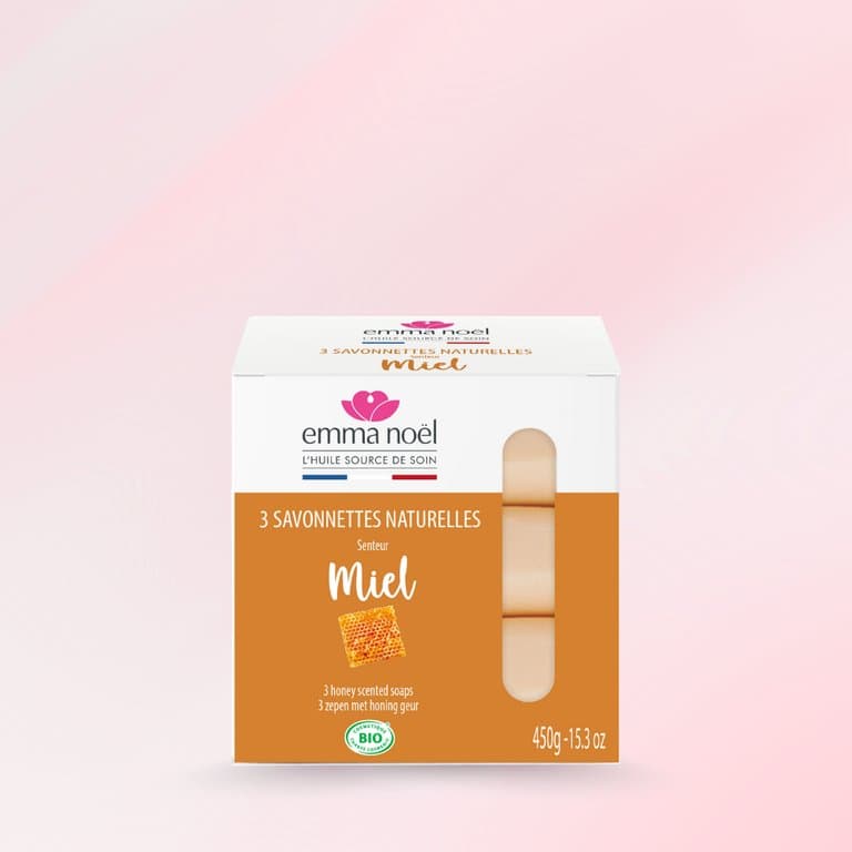Seifenstück Honig Bio, Emma Noël, 150 g*
