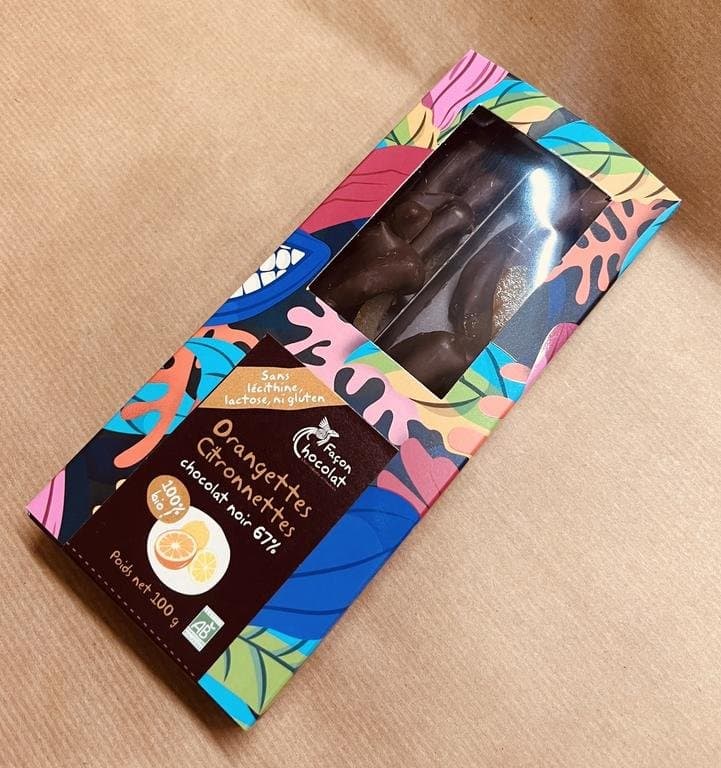 Geschenkbox Orangetten & Zitronetten, Façon Chocolat, 100 g