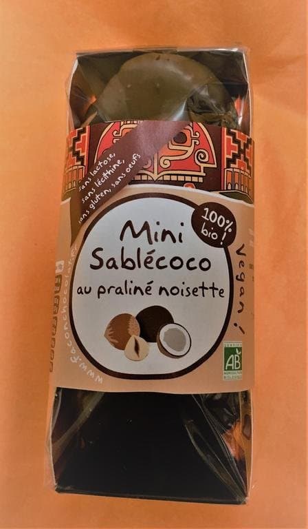 Mini Sablécoco Praliné, Façon Chocolat, 100 g