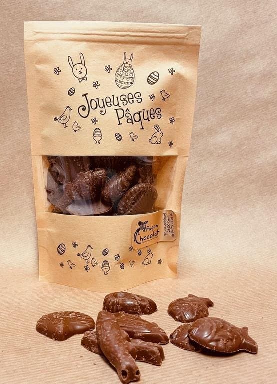 Friture PRALINÉ, Beutel, Façon Chocolat, 120 g