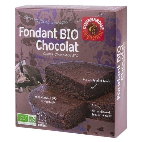Fondant Au Chocolat Sans Gluten BIO, Gourmandise & Coquelicot, 170 g*