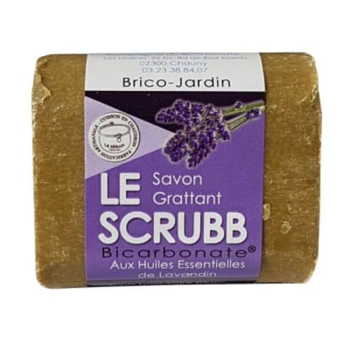 Savon Grattant « Le Scrubb » Au Bicarbonate & H.e. De Lavandin, Compagnie Du Bicarbonate, 100 g
