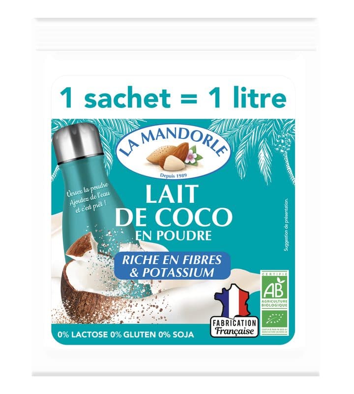 Lait De Coco, La Mandorle, 80 g*