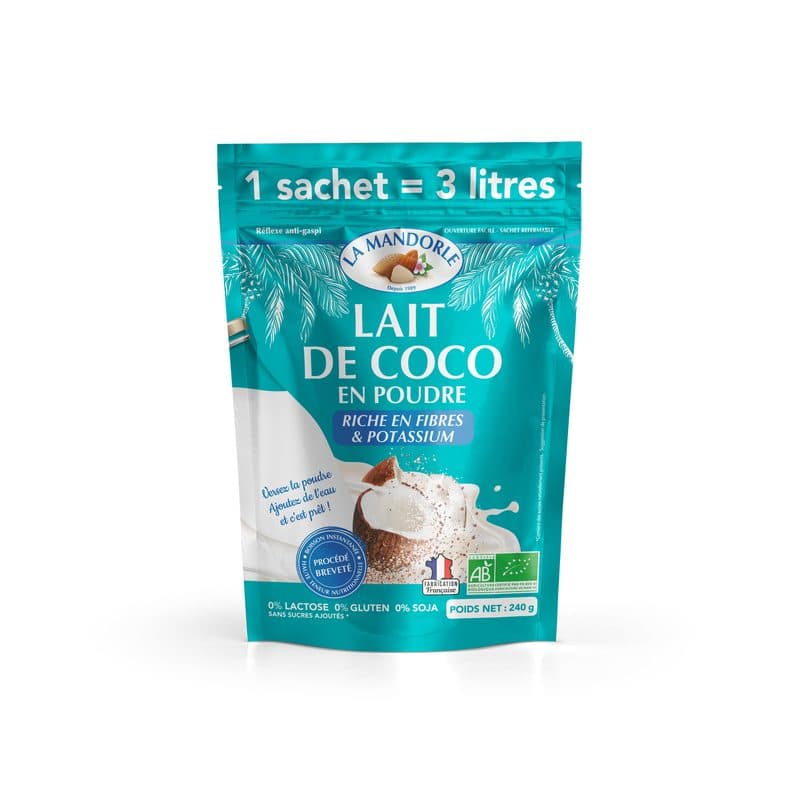 Lait De Coco, La Mandorle, 240 g*