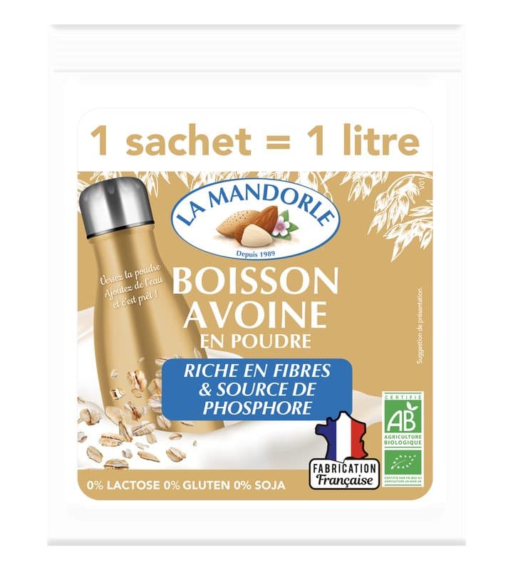 Boisson Avoine, La Mandorle, 80 g*