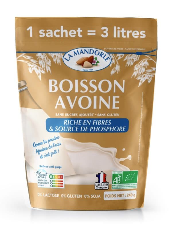 Boisson Avoine, La Mandorle, 240 g*