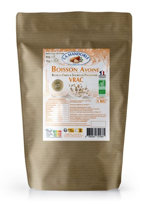 Boisson Avoine, La Mandorle, 1 kg*