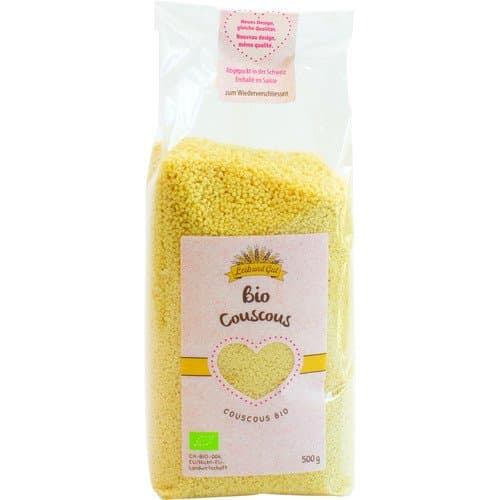 Couscous bio, Leib und Gut, 500 g*