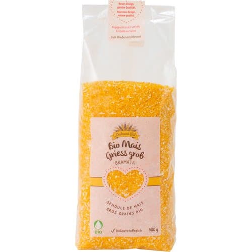 Grober Bramata Maisgriess Bio (Knospe Label) Import, Leib und Gut, 500 g*