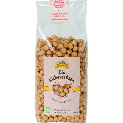 Pois Chiches BIO (label Knospe) Import, Leib Und Gut, 500 g*