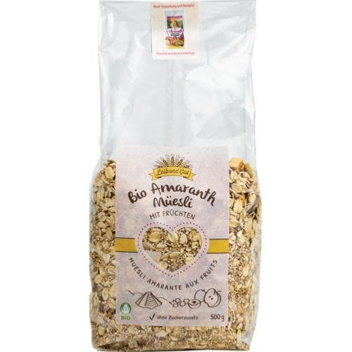 Muesli Aux Fruits D'amarante BIO (label Knospe) Import, Leib Und Gut, 500 g*