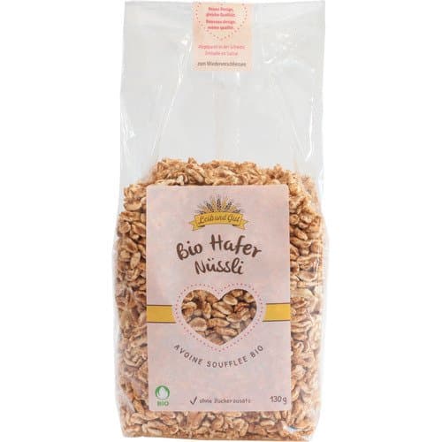 Petits déjeuners à l'avoine bio (label Knospe) import, Leib und Gut, 130 g*