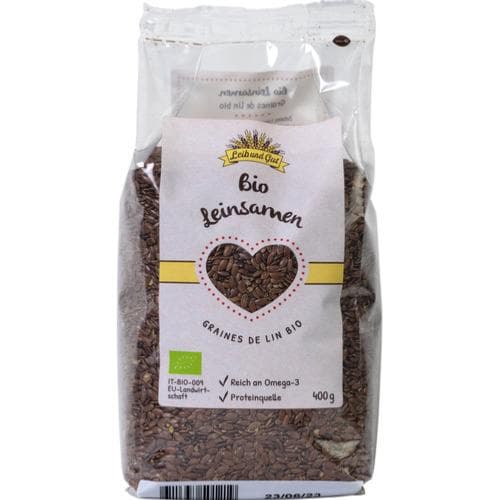 Graines De Lin BIO, Leib Und Gut, 400 g*