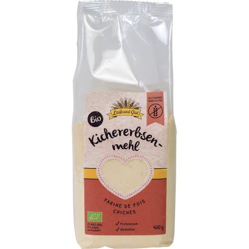 Farine de pois chiches bio, Leib und Gut, 300 g*