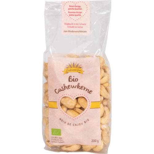 Noix De Cajou BIO, Leib Und Gut, 200 g*