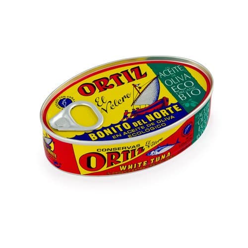 Thon à l'huile d'olive vierge extra bio — 1/4 oval, Ortiz, 112 g*