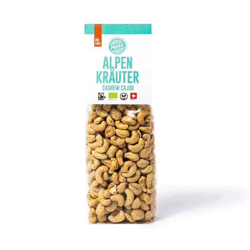 Noix De Cajou Grillées Au Sel Marin, Pakka, 450 g