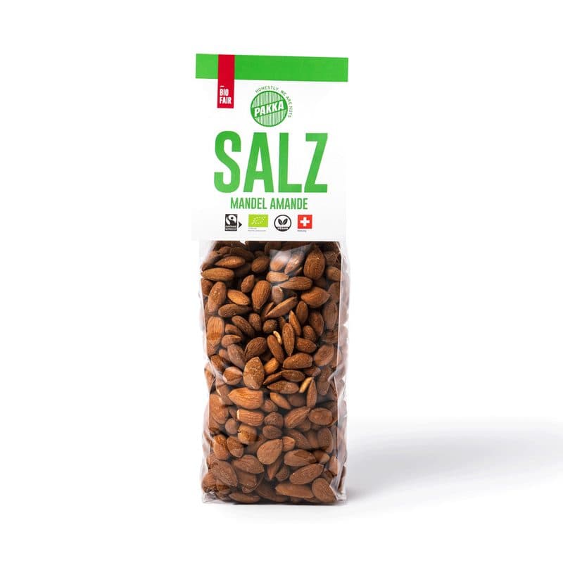 Amandes Grillées Au Sel Marin, Pakka, 450 g