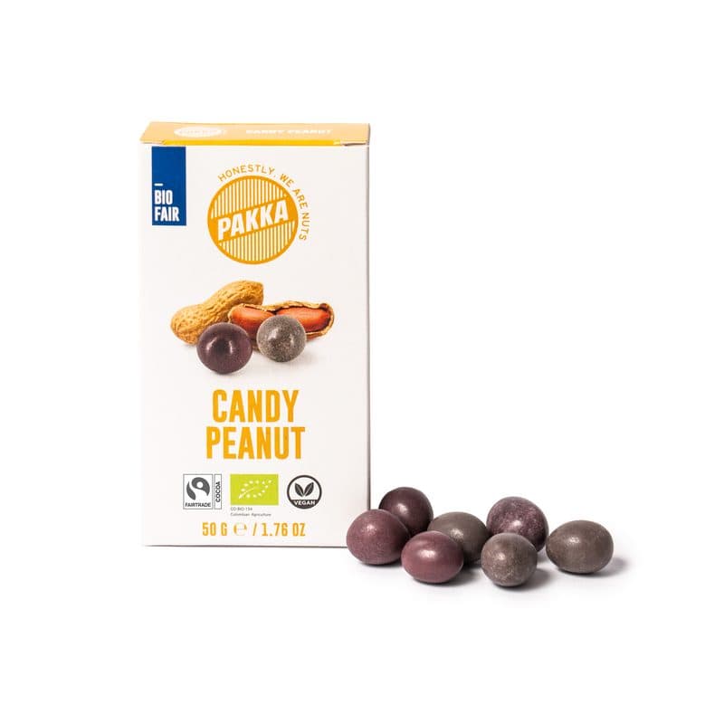 Cacahuètes Au Chocolat, Pakka, 50 g