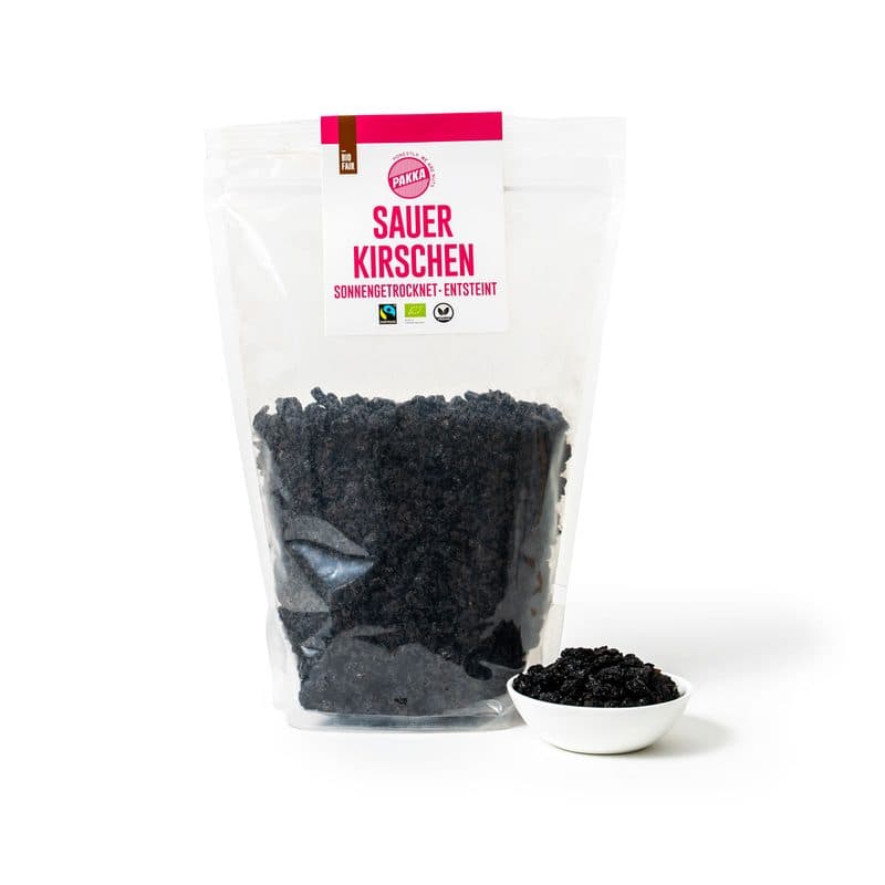 Cerises Aigres Sauvages Dénoyautées, Pakka, 1 kg