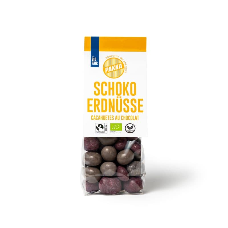 Cacahuètes Au Chocolat, Pakka, 100 g