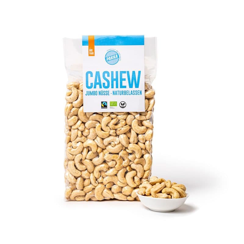 Noix De Cajou Non Grillées Nature, Pakka, 150 g