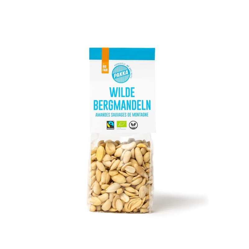 Amandes Sauvages De Montagne Blanchies, Pakka, 150 g