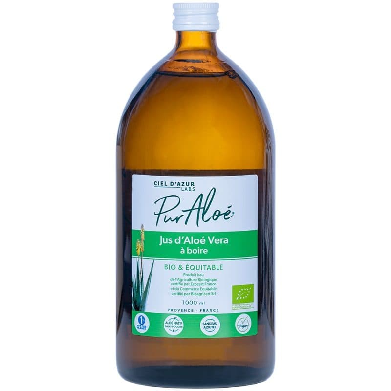 Jus D'aloe Vera À Boire Et Équitable, Pur'aloé, 1l*