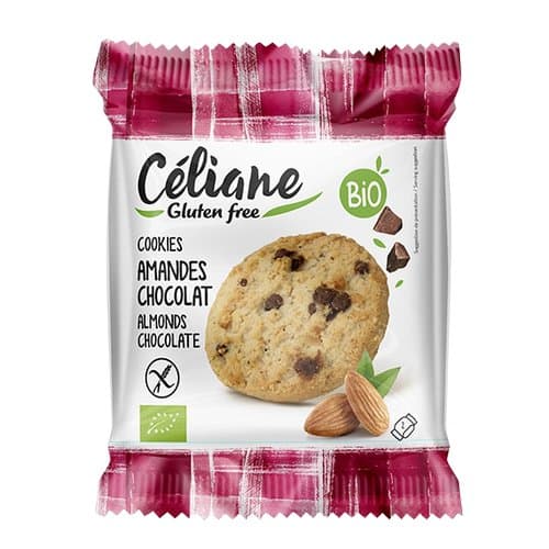 Cookies amande et chocolat, Céliane Glutenfree, 50 g*