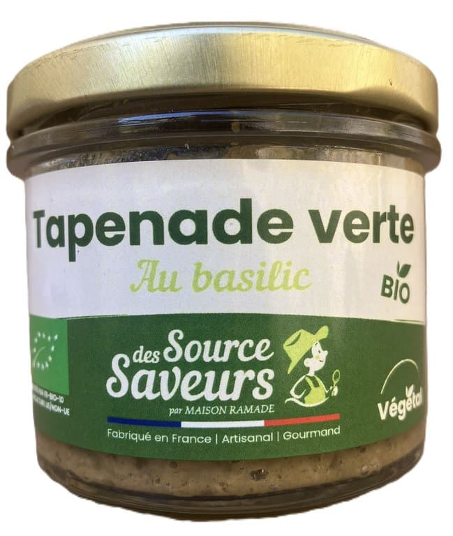 Grüne Tapenade mit Basilikum, Pascal Ramade, 100 g