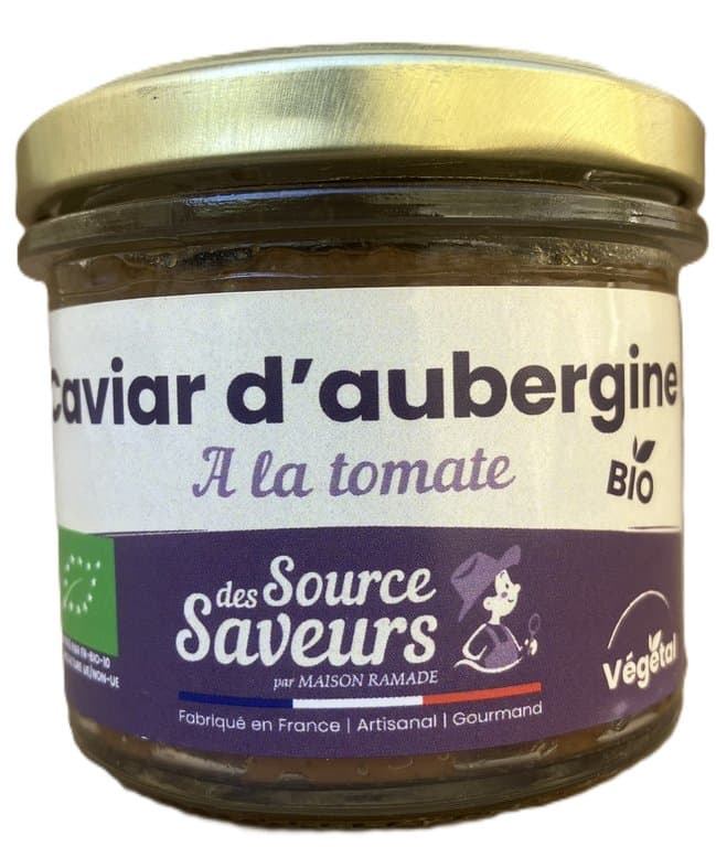 Auberginen-Kaviar mit getrockneten Tomaten, Pascal Ramade, 100 g
