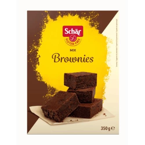 Préparation pour brownies sans gluten, Schär, 350 g