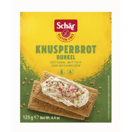 Pain Croustillant Foncé Sans Gluten, Schär, 125 g