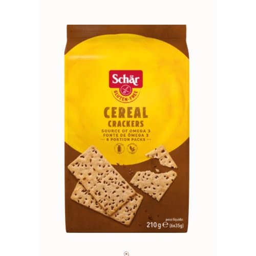 Cracker glutenfrei, Schär, 210 g