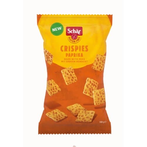 Crispies Paprika glutenfrei, Schär, 100 g