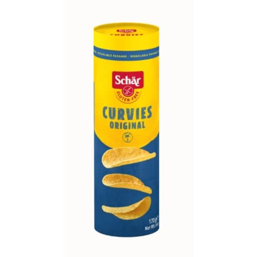 Curvies original sans gluten, Schär, 170 g