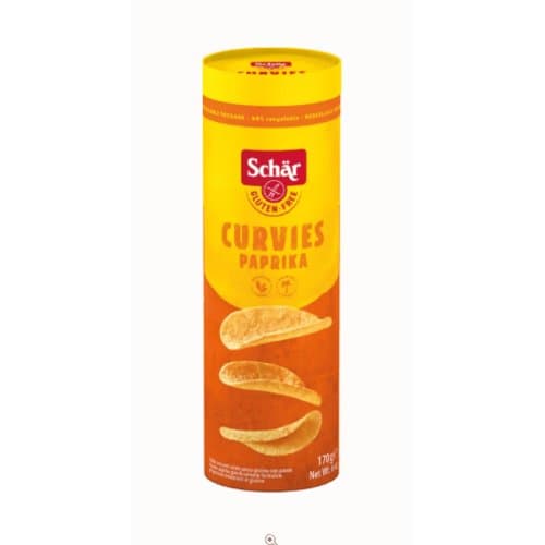 Curvies Paprika glutenfrei, Schär, 170 g