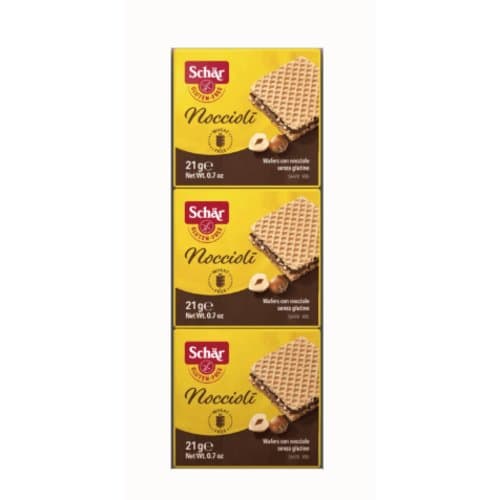 Noccioli snack sans gluten, Schär, 3×63 g