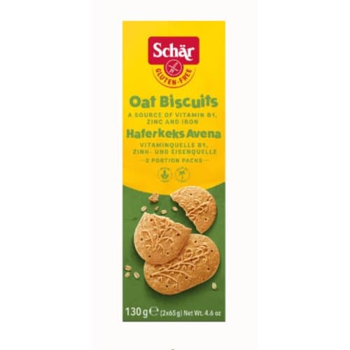 Avena biscuits à l'avoine sans gluten, Schär, 130 g