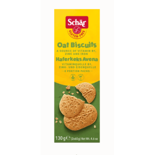 Avena Biscuits À L'avoine Sans Gluten, Schär, 130 g