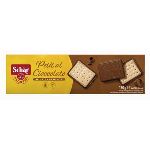 Petit Beurre Schokolade glutenfrei, Schär, 130 g