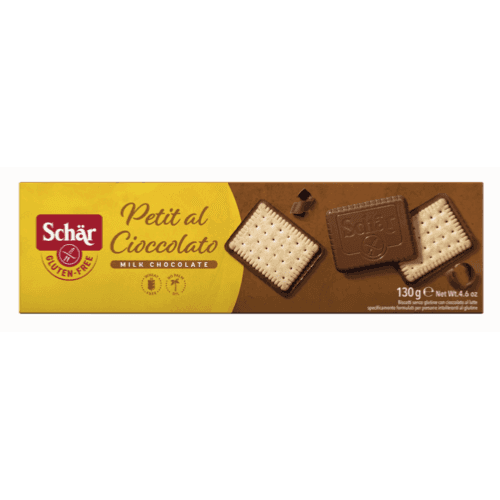 Petit Beurre Schokolade Glutenfrei, Schär, 130 g