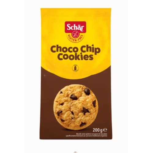 Choco Chip Cookies glutenfrei, Schär, 200 g
