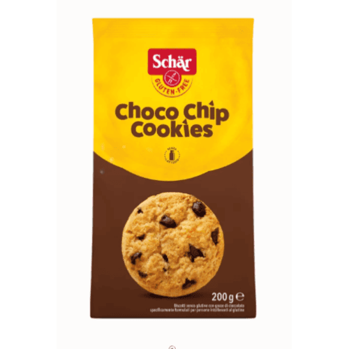 Choco Chip Cookies Sans Gluten, Schär, 200 g