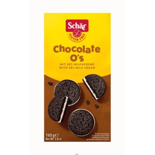 Chocolate O's glutenfrei, Schär, 165 g